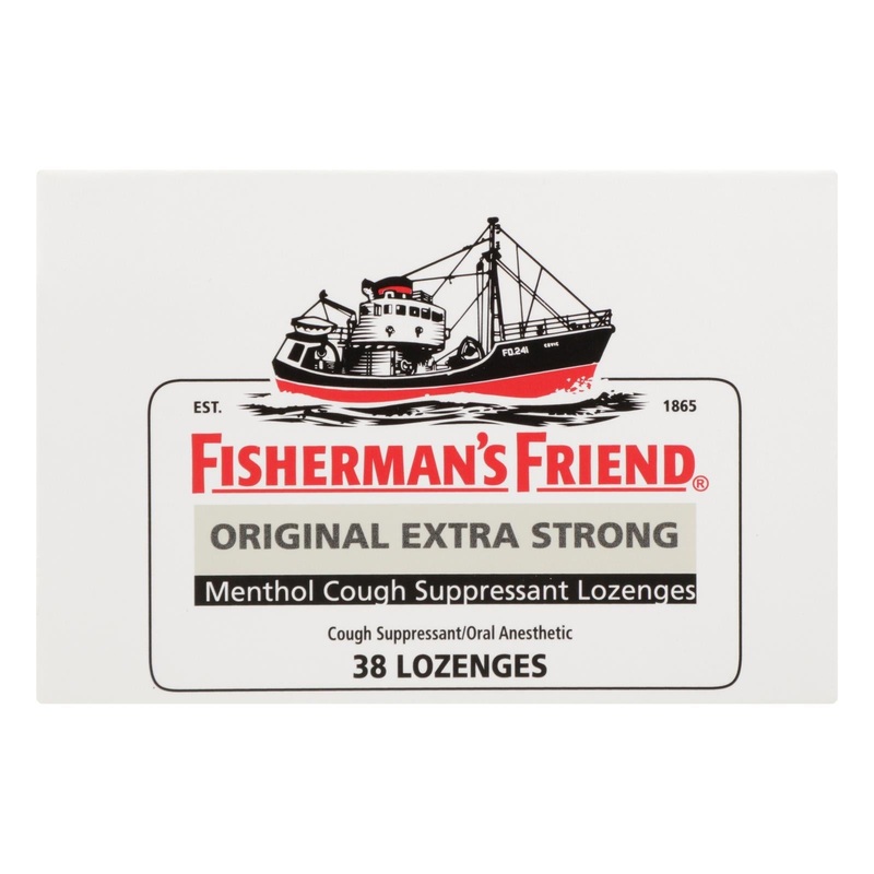 Fisherman's Friend Extra Strong Original Lozenges, 38 Lozenges - 1 Case