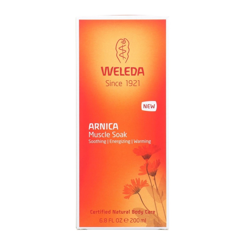 Weleda Arnica Muscle Soak | Soothing for Stiff Muscles | Pack of 6.8 Oz.