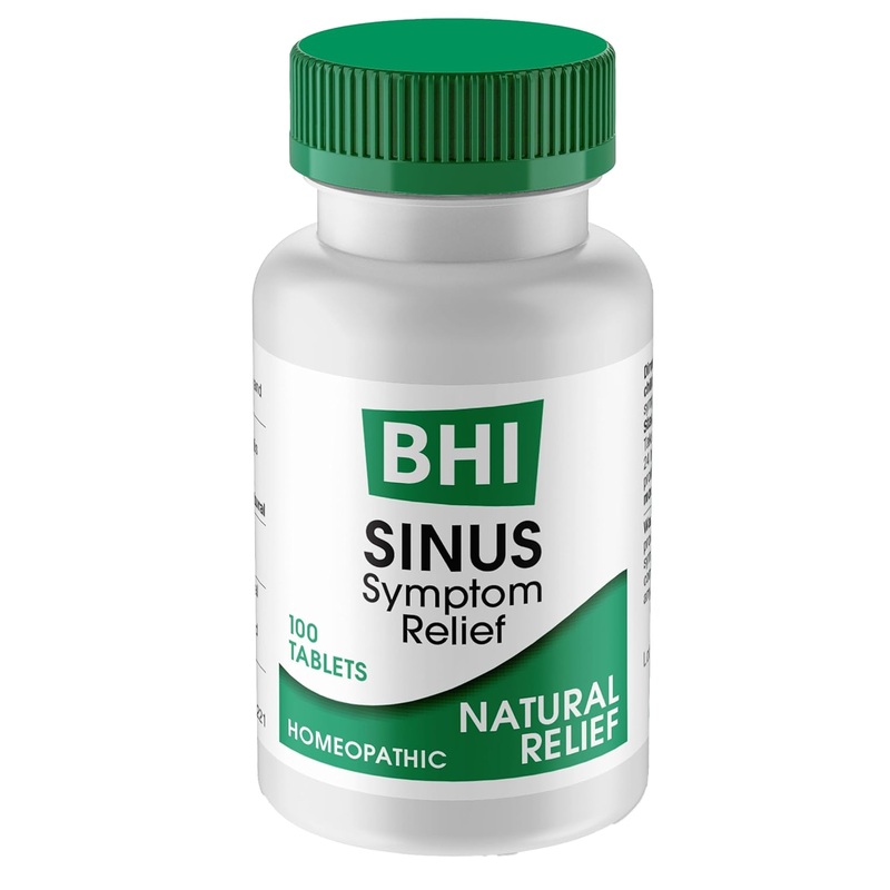 Bhi Sinus Relief Tablets for Fast Nasal Congestion (Pack of 100)