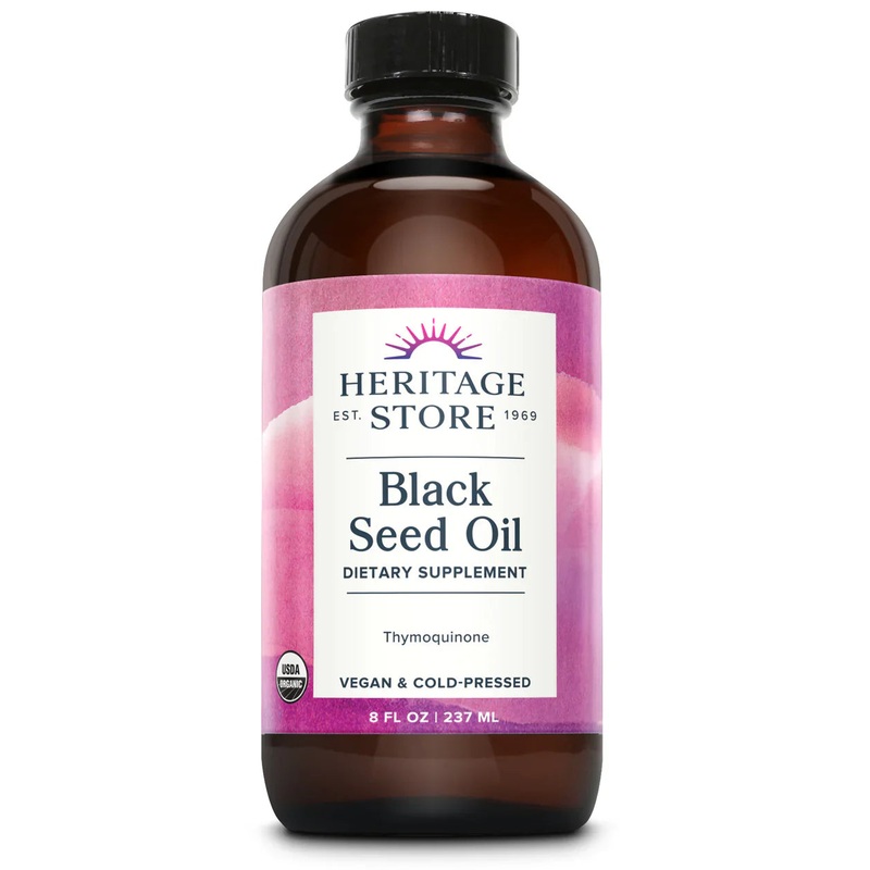 Heritage Store Premium Black Seed Oil 8 Fl Oz