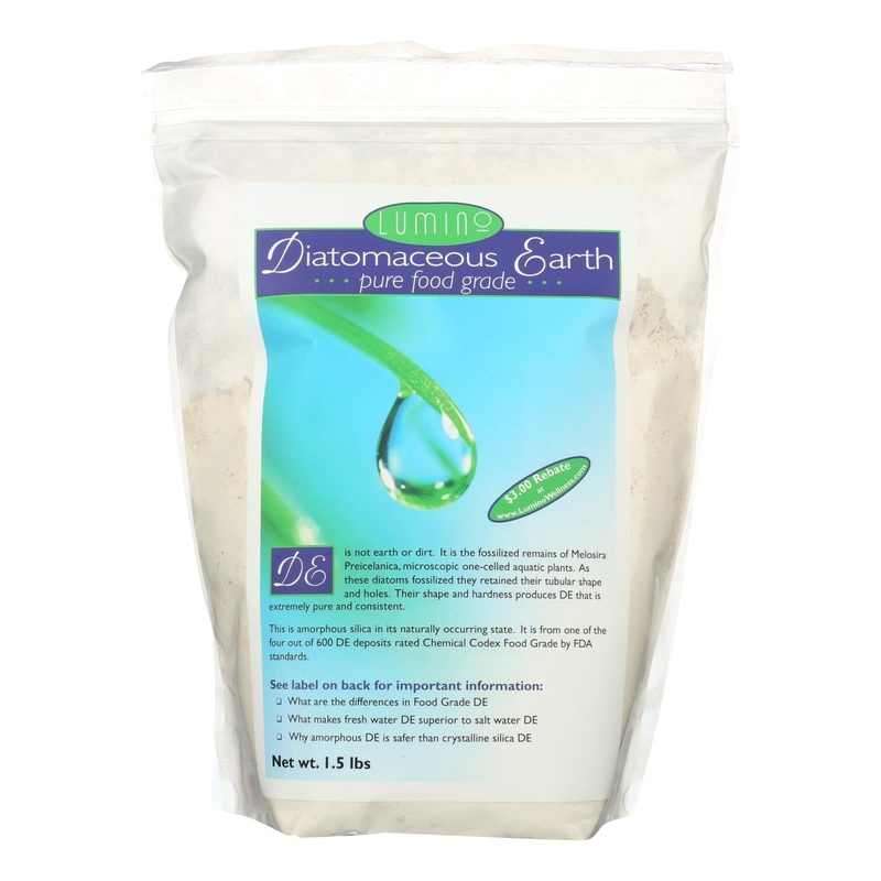 Lumino Home Diatomaceous Earth Food Grade Pure (1.5 Lbs)