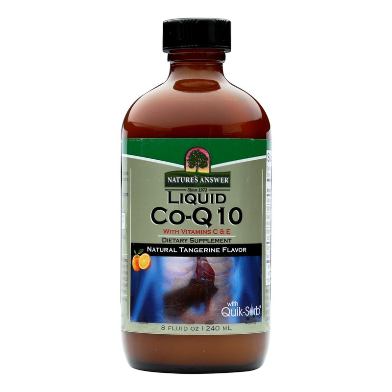 Nature's Answer - Liquid Coenzyme Q10 - Heart Health Support - 8 Fluid Ounces