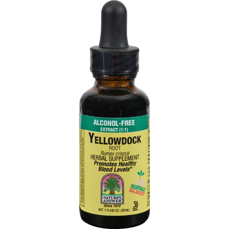 Nature's Answer Yellowdock Root Extract, 1 Fluid Ounce