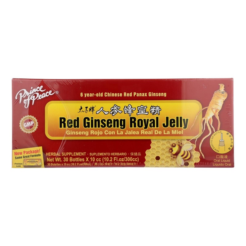 Prince of Peace Royal Jelly Red Ginseng (30 Pack)