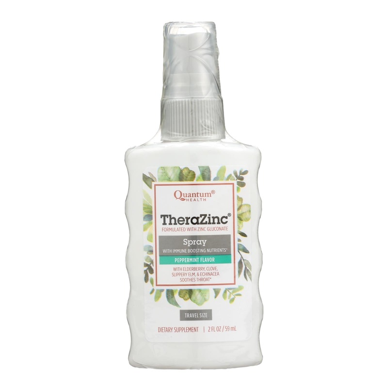 Quantum Research Thera-Zinc Soothing Throat Spray (Pack of 2 Fl Oz)