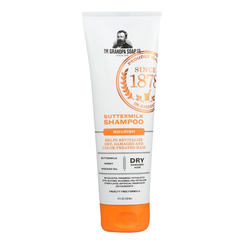 Grandpa's Buttermilk Soap Shampoo, Gentle Cleanse (8 Fl Oz.)
