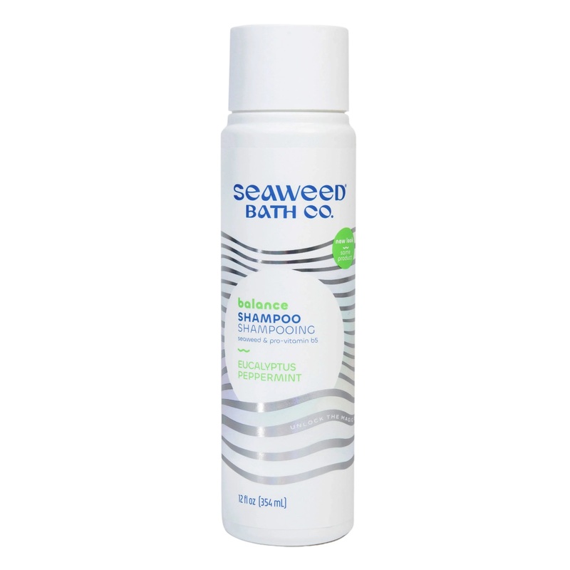 The Seaweed Bath Co Balancing Shampoo with Eucalyptus and Black Pepper - 12 Fl Oz