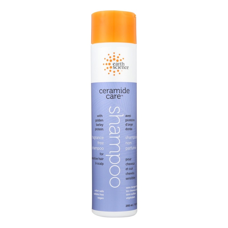 Earth Science Ceramide Care Fragrance-Free Shampoo, 10 Fl Oz