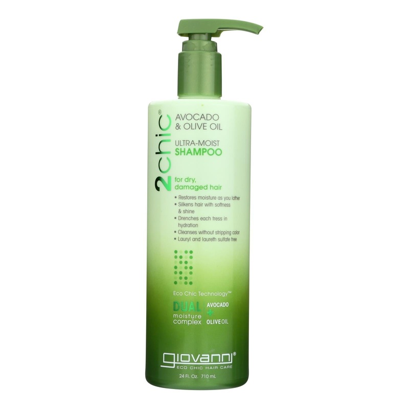 Giovanni 2chic Avocado & Olive Oil Ultra-Moist Shampoo - 24 Fl Oz