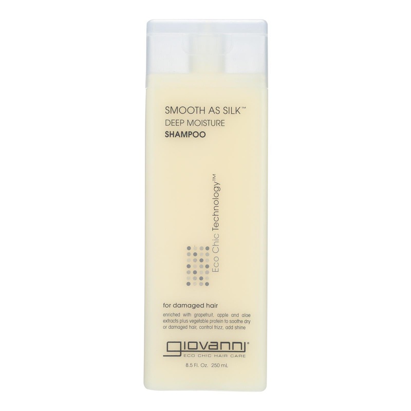 Giovanni Deep Moisture Shampoo, Smooth As Silk (8.5 Fl Oz)