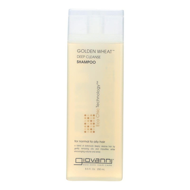 Giovanni Golden Wheat Extract Deep Cleanse Shampoo - 8.5 Fl Oz
