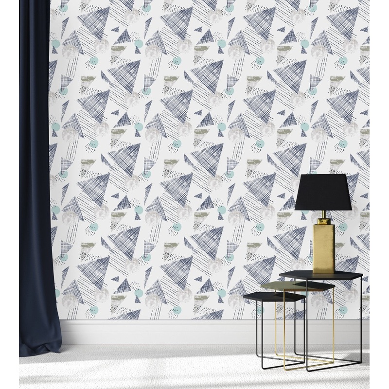 Wallpaper with Triangles