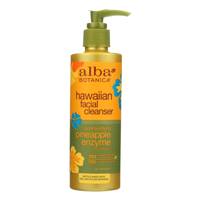 Alba Botanica Papaya Enzyme Facial Cleanser (8 Fl Oz)