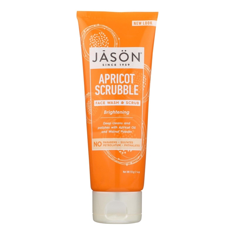 Jason Gentle Facial Wash For All Skin Types Apricot (4 Fl Oz.)