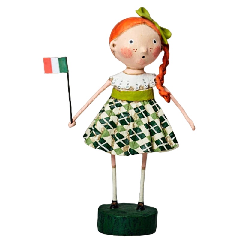 Kristin Go Braugh Lori Mitchell St. Patrick's Day Figurine