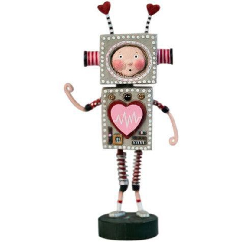 Love Machine Valentine's Day Figurine by Lori Mitchell