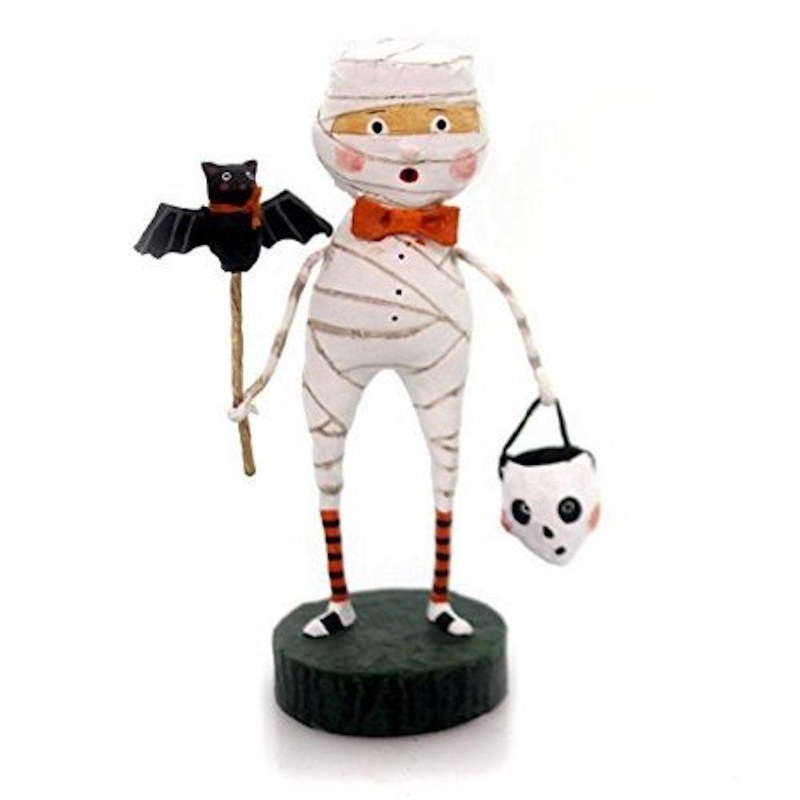 Mummy Boy Figurine by Lori Mitchell