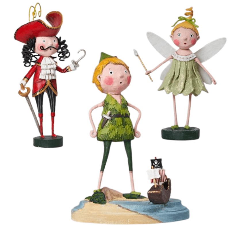 Neverland Set of 3 Figurines by Lori Mitchell