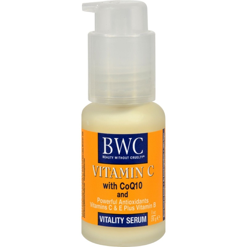 Beauty Without Cruelty Vitality Serum Vitamin C 1 Fl Oz with CoQ10