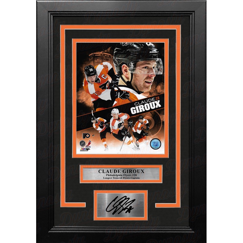 Claude Giroux Philadelphia Flyers 8" x 10" Framed Hockey Collage Photo with Engraved Autograph