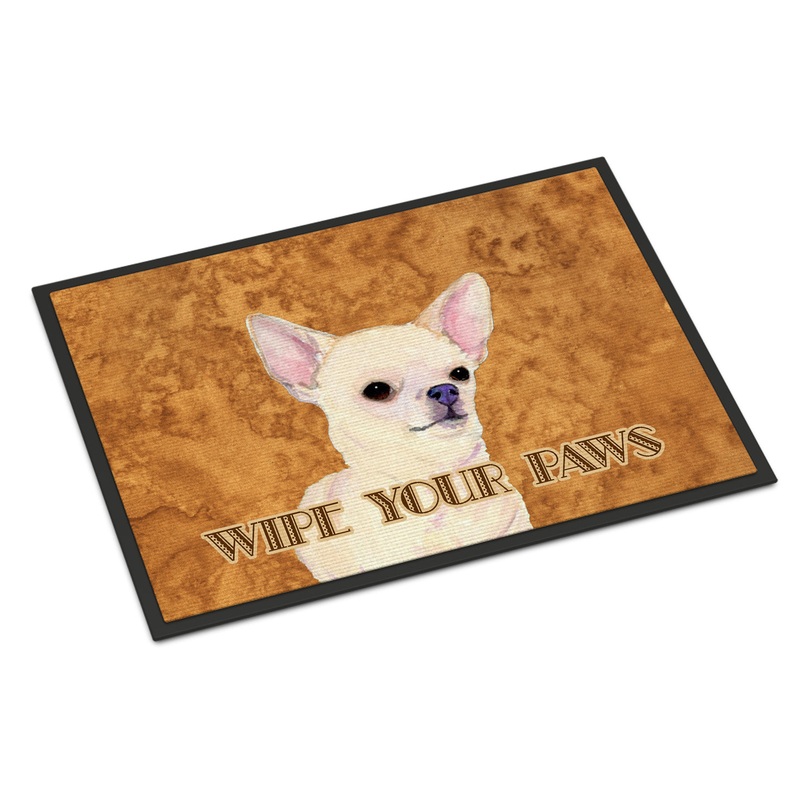 Chihuahua Wipe your Paws Doormat - 24x36 Decorative Floor Mat  Indoor/Outdoor Rug with Artistic Flair SS4902JMAT