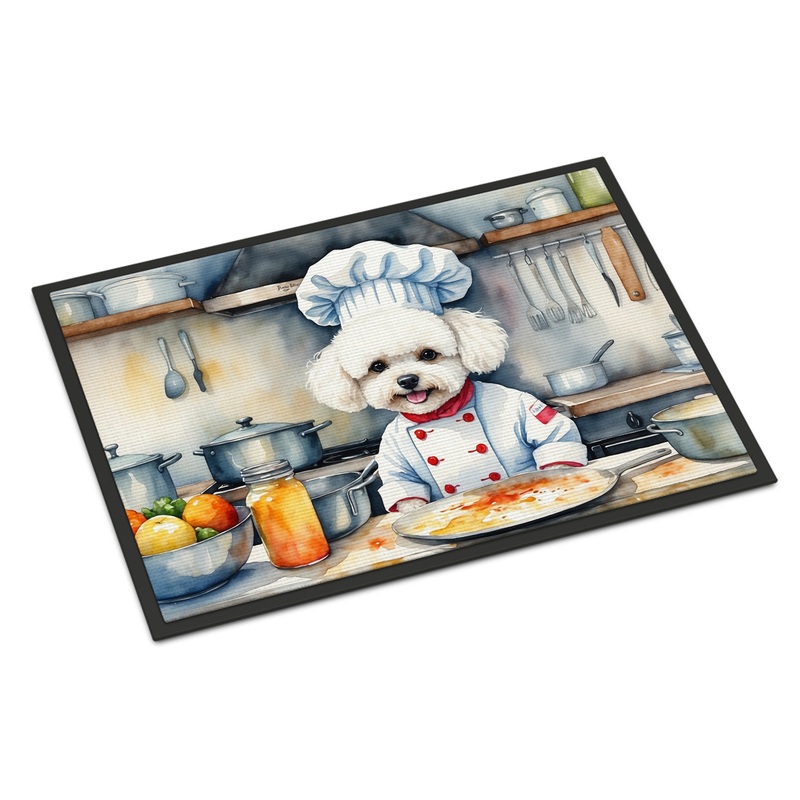 Bichon Frise The Chef Doormat