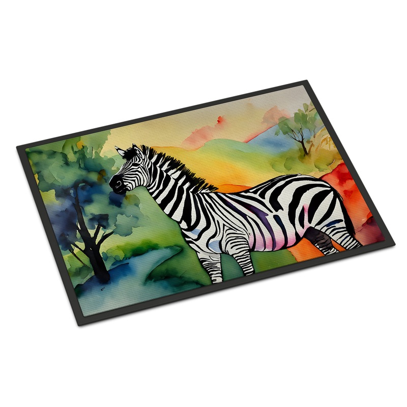 Zebra Doormat